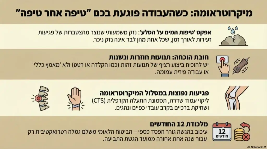 אינפוגרפיקה - מיקרוטראומה